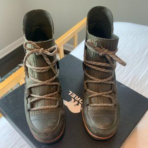 Sorel Sandy Wedge Boot - Size 9.5